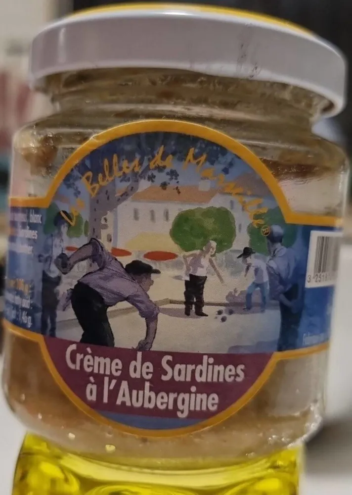 Crème de sardines à l'aubergine