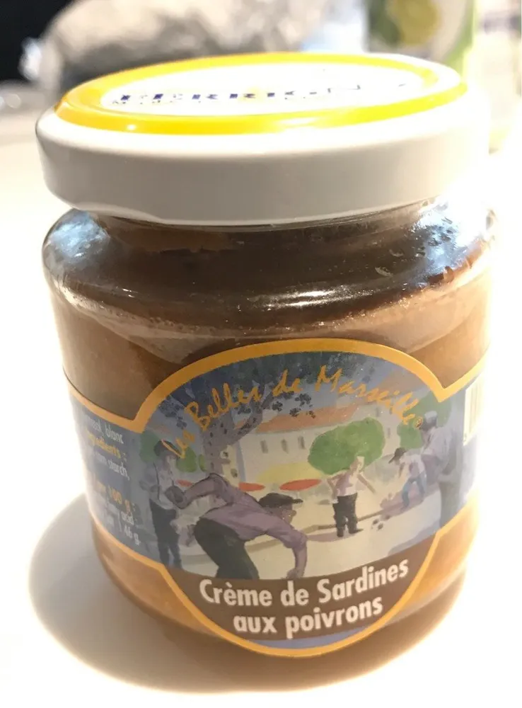 Crème de sardines aux poivrons