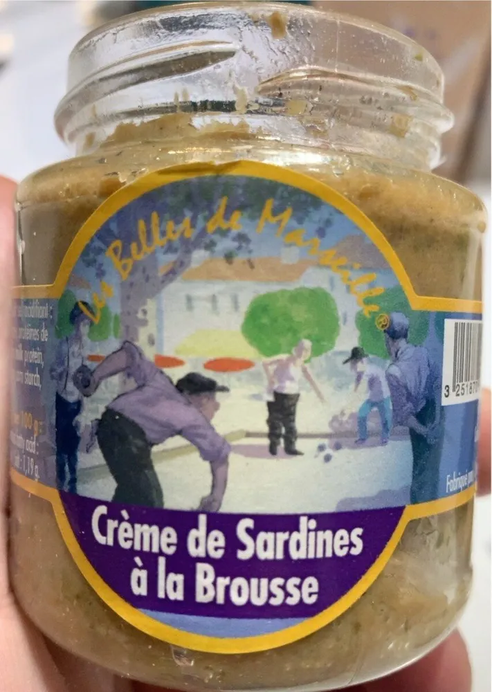 Creme de sardines a la brousse