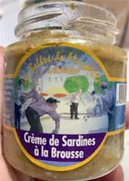 Creme de sardines a la brousse