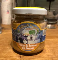 crème de saumon à la brousse