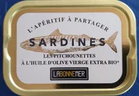 Sardines Les pitchounettes à l'huile d'olive