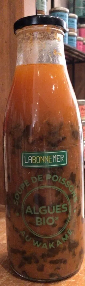 Soupe de poissons au wakamé