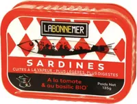 Sardines à la tomate et au basilic