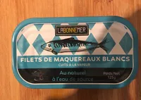 Filets de maquereau blancs
