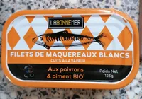Filets de maquereaux aux poivrons et piment