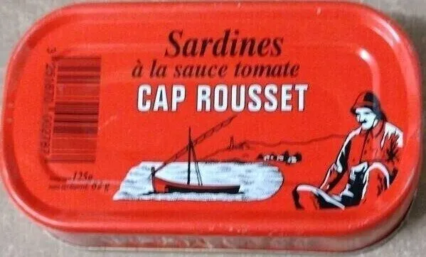 Sardines à la sauce tomate. Cap rousset