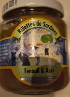 Rillettes de sardines fenouil et anis