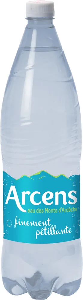 ARCENS 1.25L Eau Minérale Naturelle Finement Pétillante