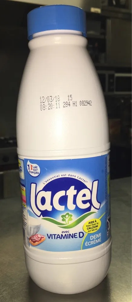 Lait demi écrémé