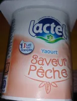 Yaourt saveur pêche