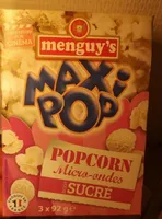 Popcorn micro-onde sucré