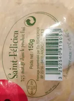 Saint Félicien au lait cru 25%mg produit fini