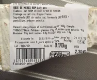 Brie De Meaux Aop
