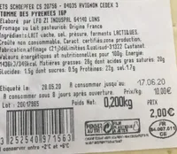 Tomme des Pyrénées