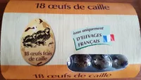 18 Oeufs de Caille