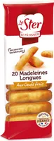 20 madeleines longues aux œufs frais