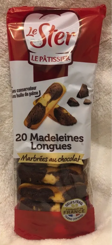 Madeleines marbrees