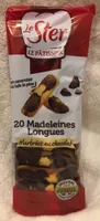 Madeleines marbrees