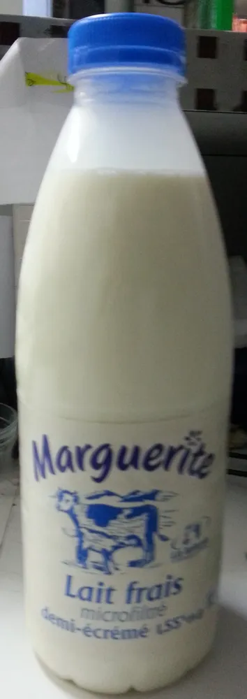 Lait frais microfiltré demi-écrémé