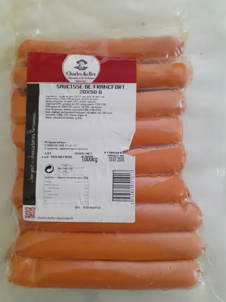 saucisse de Francfort