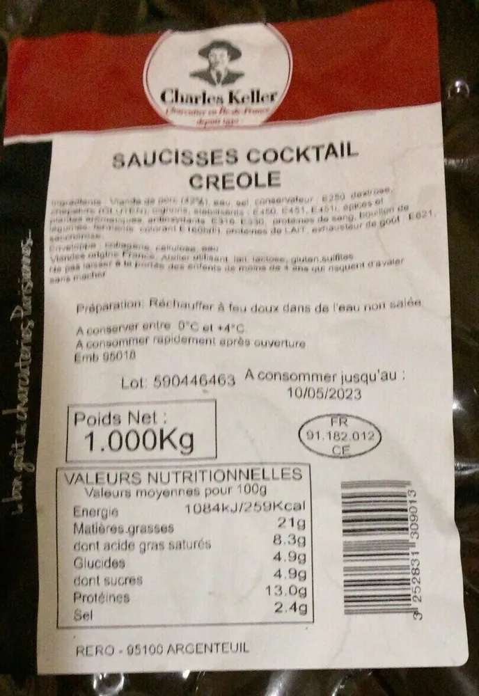 Saucisses cocktail créole