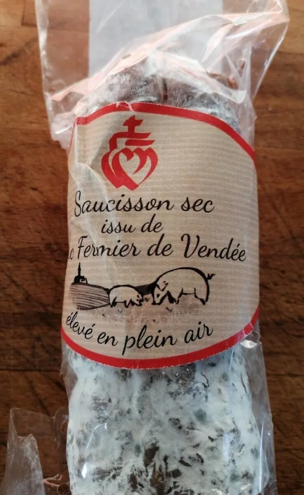 Saucisson sec porc fermier