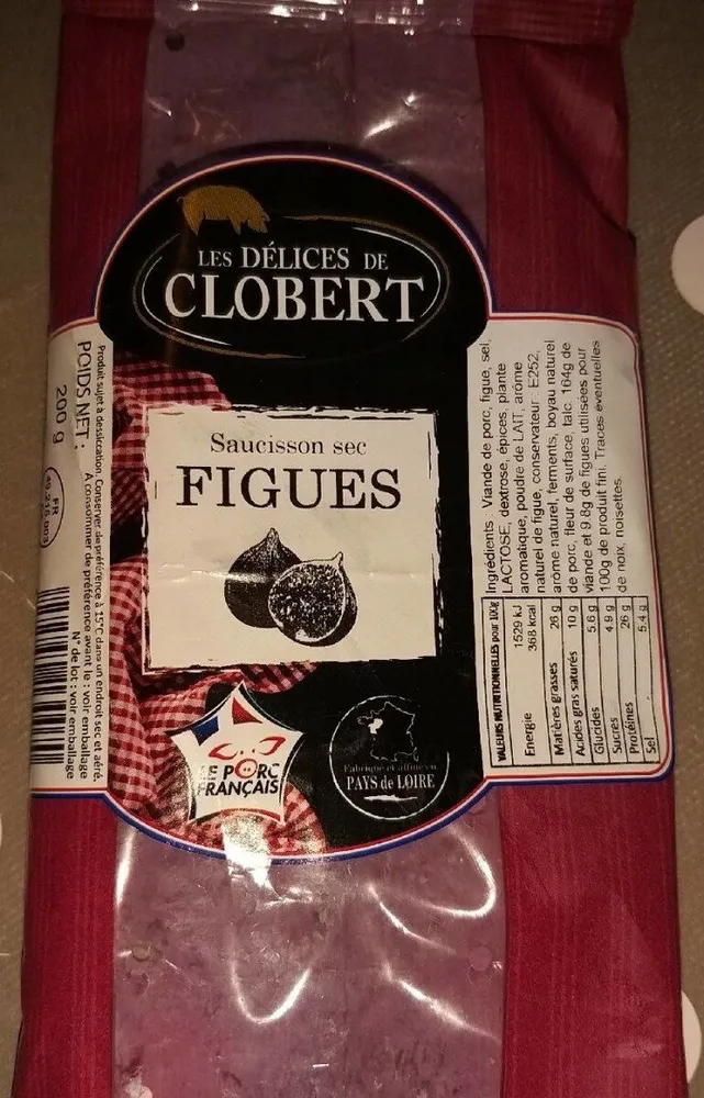 Saucisson aux figues