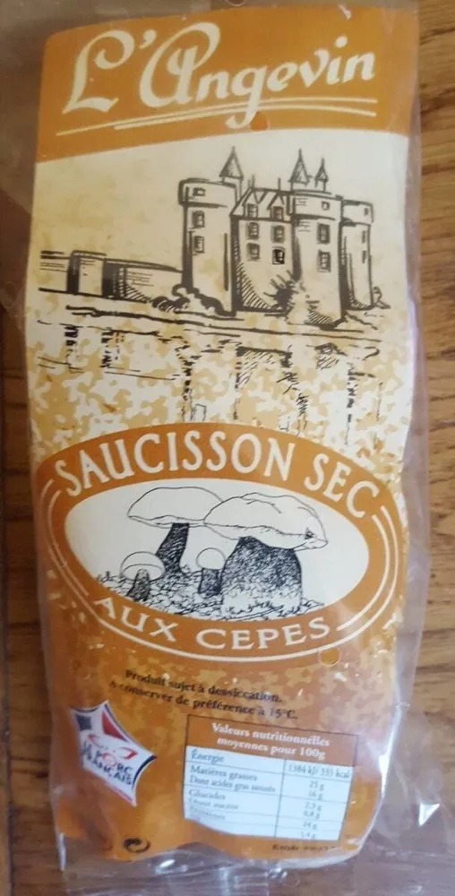 Saucissons sec vpf aux cèpes