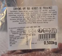 Saucissons crayons aux herbes