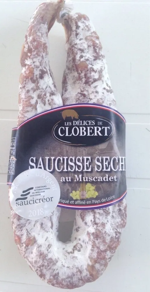 Saucisse sèche au muscadet
