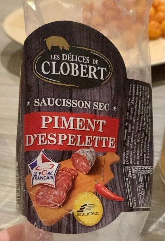 Saucisson sec piment d’espelette