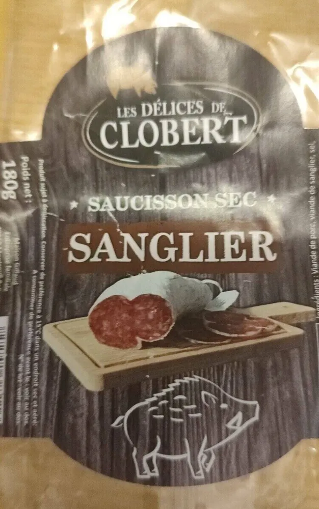 Saucisson sec de sanglier