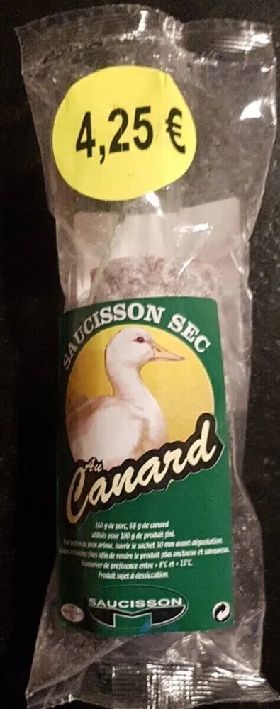 Saucisson de porc et canard