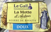 Beurre de baratte doux - La motte d'Antan