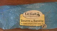 Beurre de baratte doux