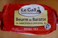 Beurre de baratte fabrication @ l'ancienne demi sel