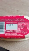 Le Gall, Beurre de baratte demi sel, le beurrier de 250 g
