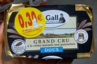 Beurre de Baratte Grand Cru à la crème maturée non pasteurisée, Doux