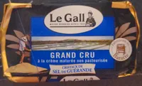 Beurre grand cru à la crème maturée non pasteurisée, cristaux de sel de guérande