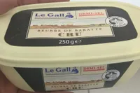 Beurre de baratte cru Demi-Sel