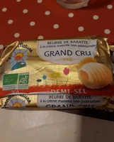 Beurre de baratte grand cru 1/2 sel