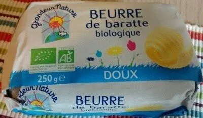 Beurre de baratte biologique doux
