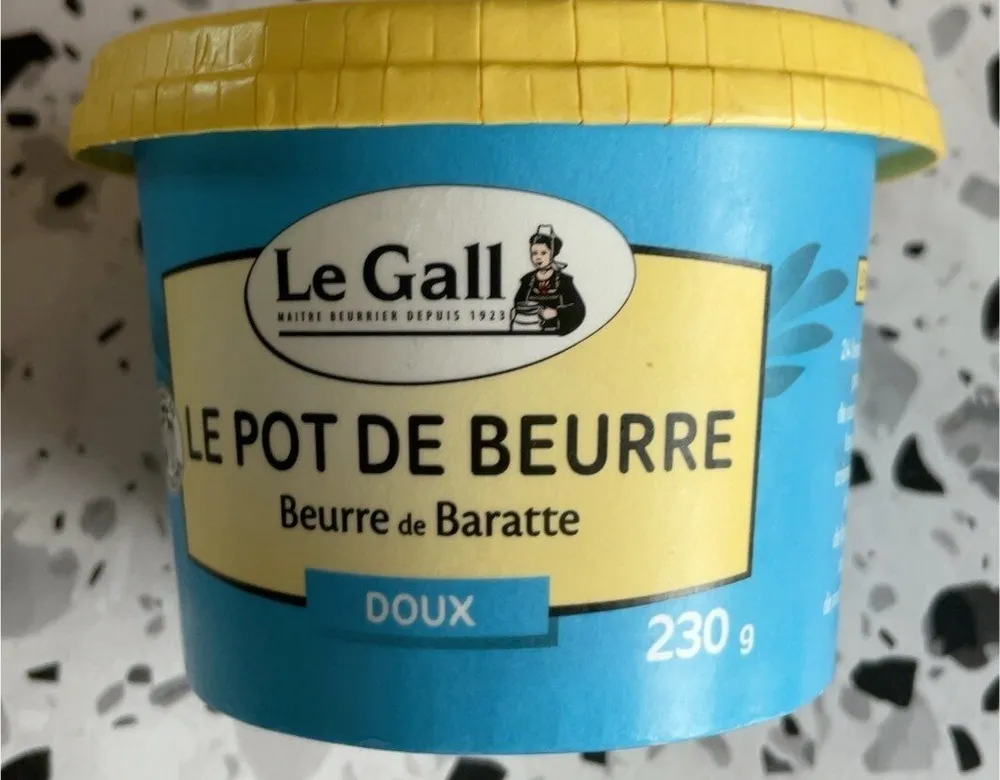 Le pot de beurre