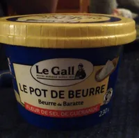 Le pot de beurre