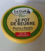 Le pot de beurre sel de guérande bio