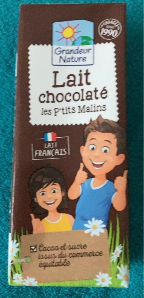 Lait Chocolaté bio et équitable