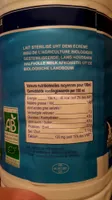 Lait bio demi écrémé