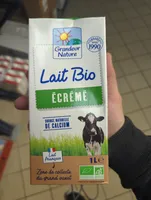 Lait bio écrémé