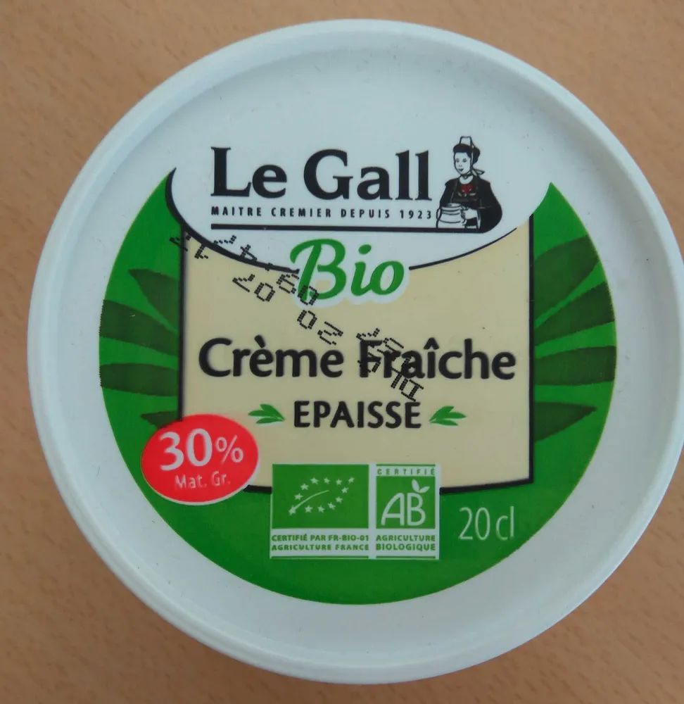 Crème fraîche épaisse